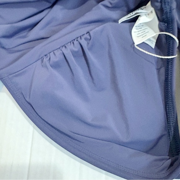 New Andie The Mykonos One Piece Swimsuit Navy Blue Size Small NWT Plunge Deep V - Picture 11 of 15